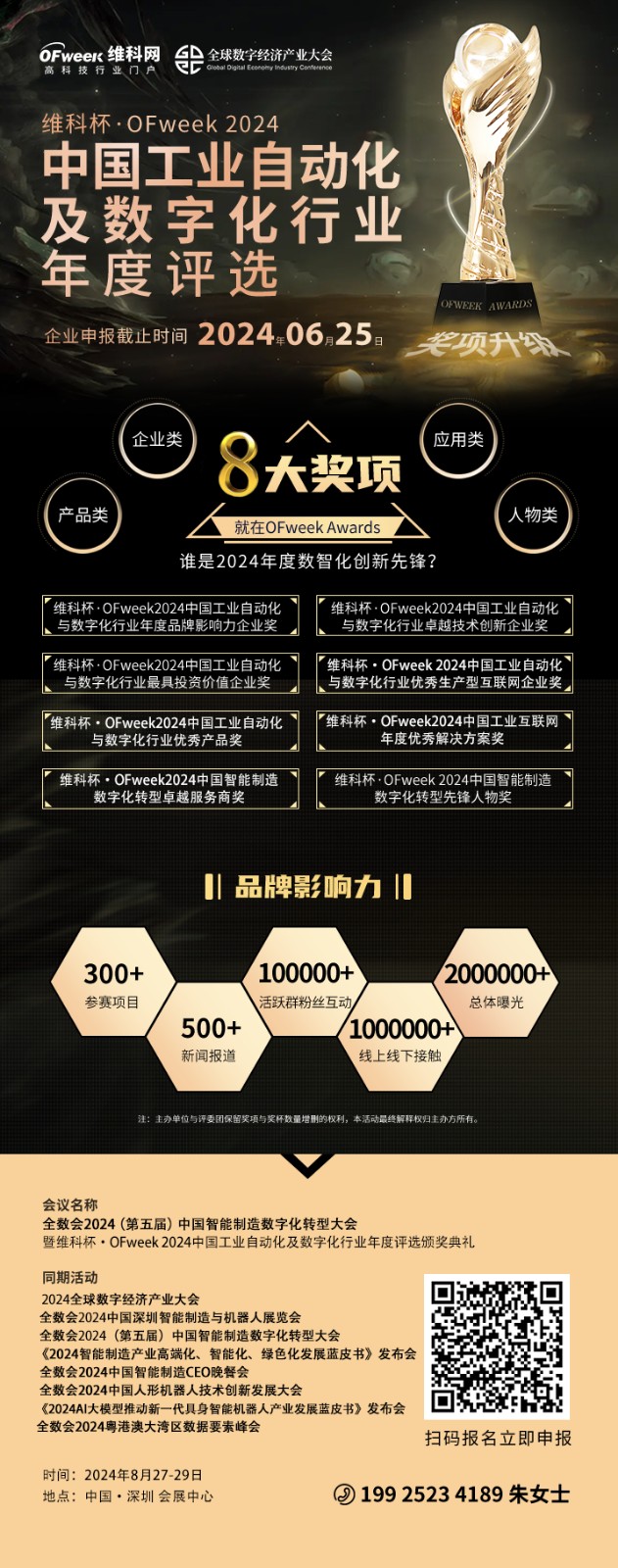【正泰中自】参评“维科杯·OFweek2024中国工业自动化与数字化行业年度品牌影响力企业奖”(图4)