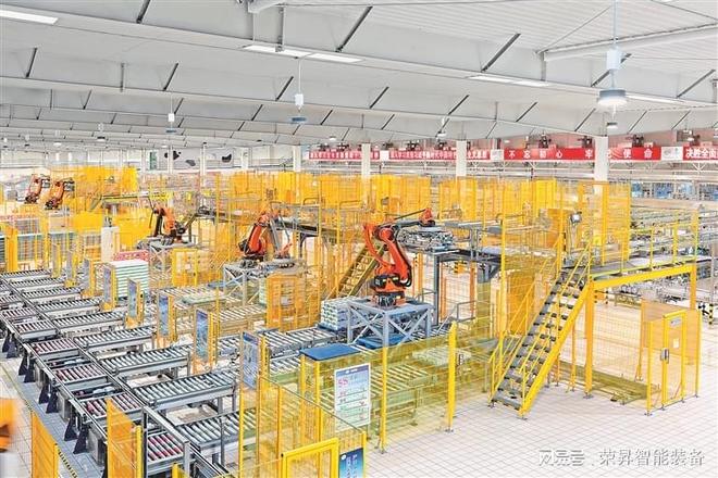工厂自动化已经成为势头码垛机器人降低风险提高效能(图1)